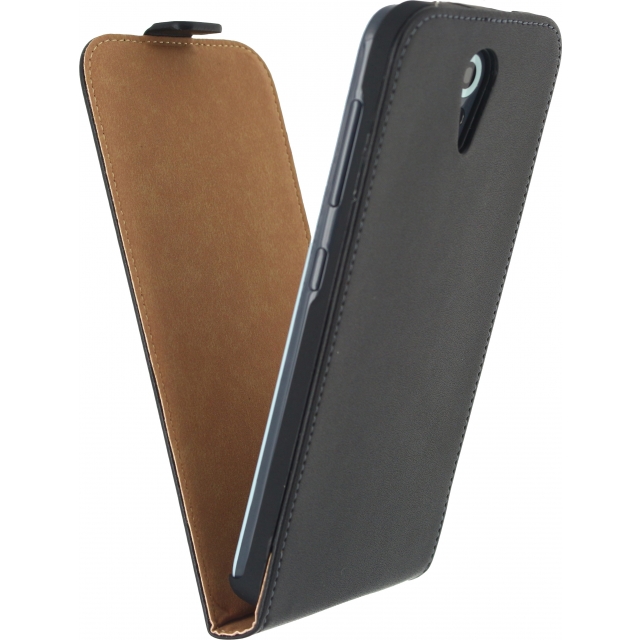 Mobilize Classic Flip Case HTC Desire 620 Black - Afbeelding 1