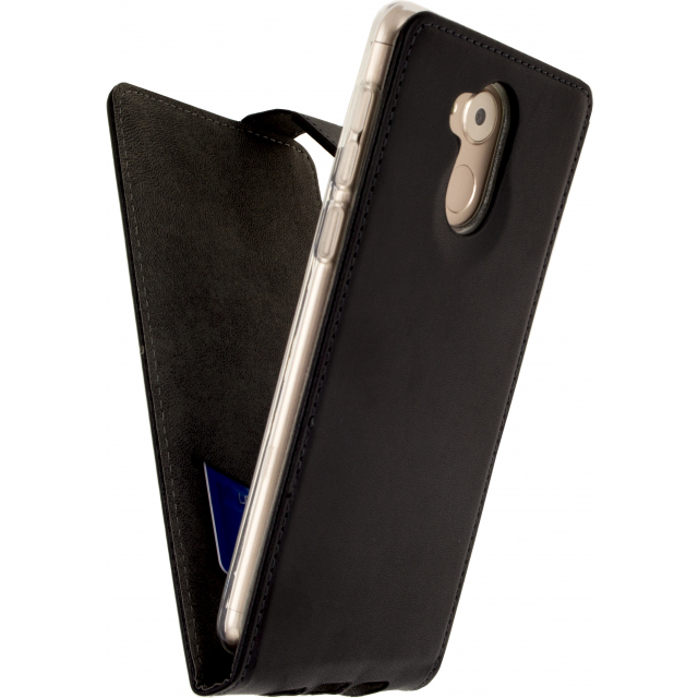 Mobilize Classic Gelly Flip Case Honor 6C Black - Afbeelding 1