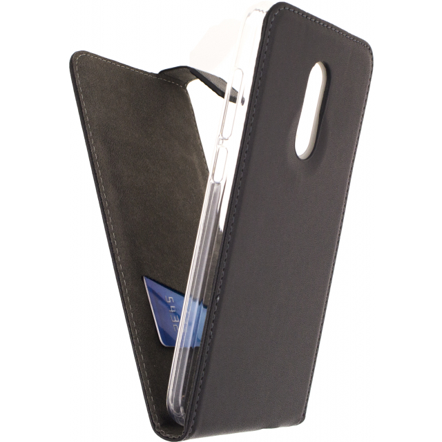 Mobilize Classic Gelly Flip Case Alcatel A7 Black - Afbeelding 1