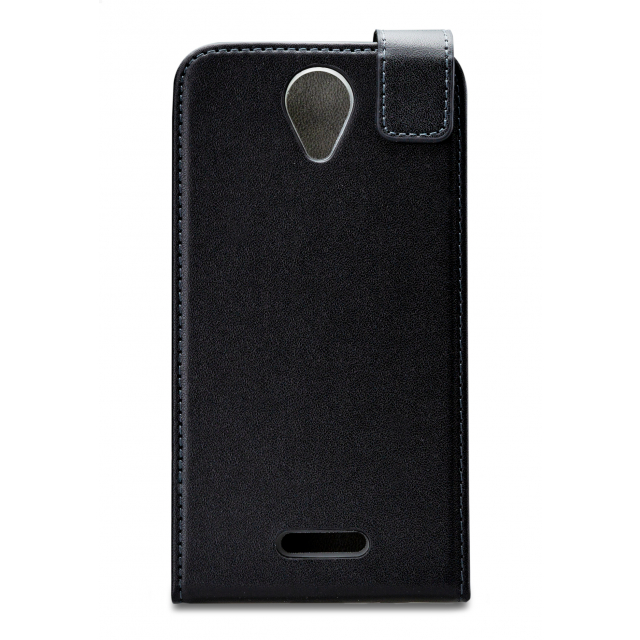 Mobilize Classic Gelly Flip Case Wiko Harry Black - Afbeelding 1