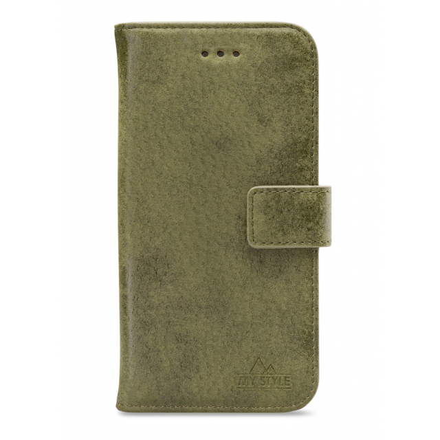 My Style Flex Wallet for Apple iPhone XR Olive - Afbeelding 1