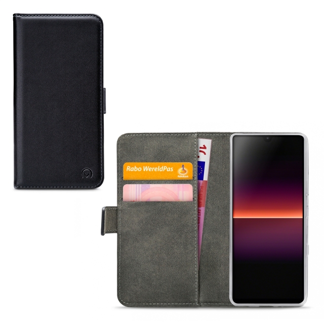 Mobilize Classic Gelly Wallet Book Case Sony Xperia L4 Black - Afbeelding 1