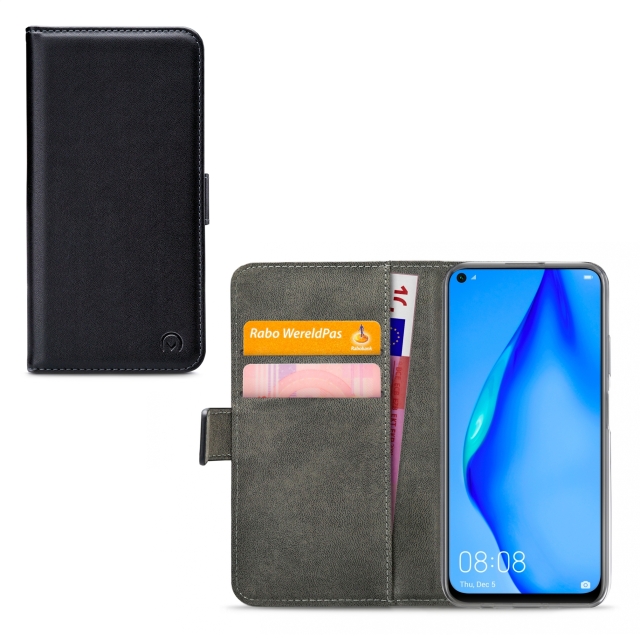 Mobilize Classic Gelly Wallet Book Case Huawei P40 Lite Black - Afbeelding 1