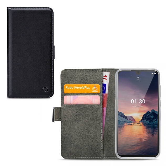 Mobilize Classic Gelly Wallet Book Case Nokia 1.3 Black - Afbeelding 1