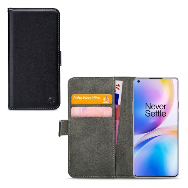 Mobilize Classic Gelly Wallet Book Case OnePlus 8 Pro Black - Afbeelding 1