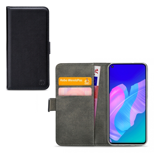 Mobilize Classic Gelly Wallet Book Case Huawei P40 Lite E Black - Afbeelding 1