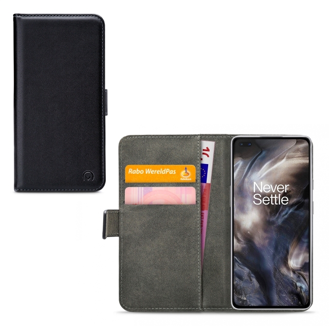 Mobilize Classic Gelly Wallet Book Case OnePlus Nord 5G Black - Afbeelding 1
