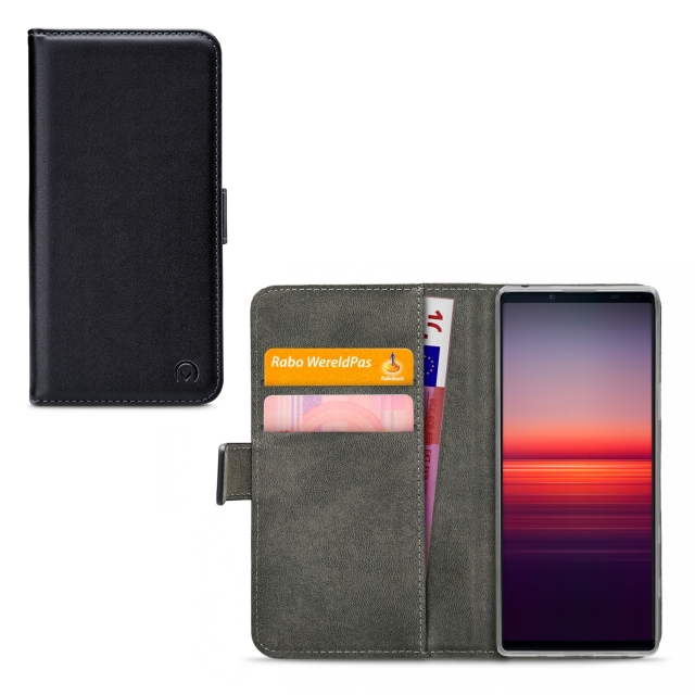Mobilize Classic Gelly Wallet Book Case Sony Xperia 5 II Black - Afbeelding 1