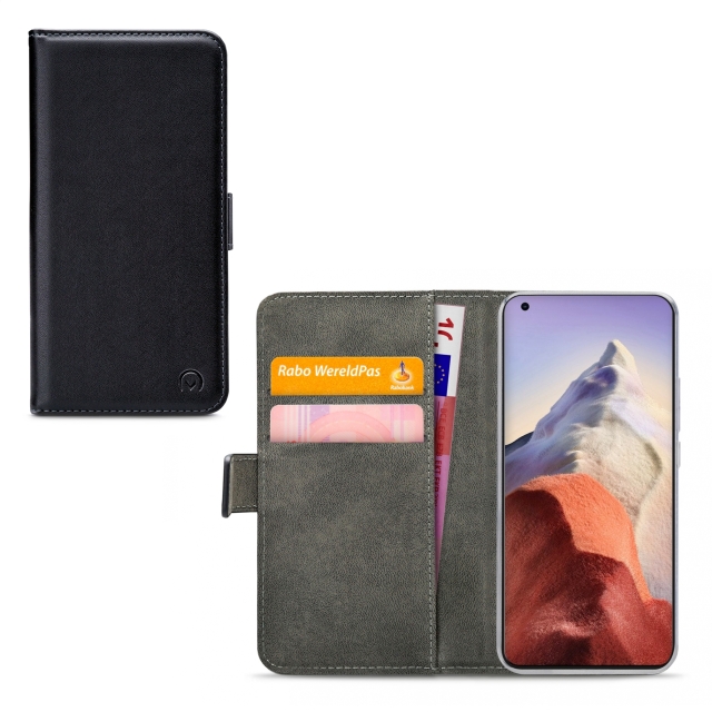 Mobilize Classic Gelly Wallet Book Case Xiaomi Mi 11 Ultra Black - Afbeelding 1