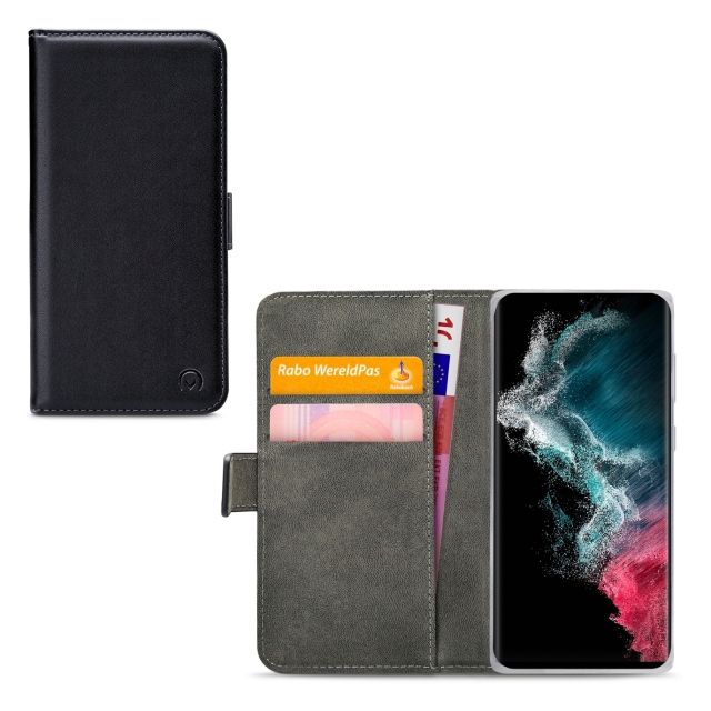 Mobilize Classic Gelly Wallet Book Case Samsung Galaxy S22 Ultra 5G Black - Afbeelding 1