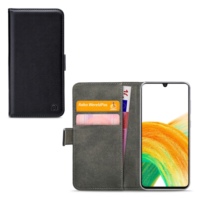 Mobilize Classic Gelly Wallet Book Case Samsung Galaxy A33 5G Black - Afbeelding 1