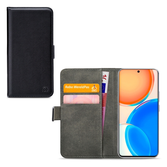 Mobilize Classic Gelly Wallet Book Case Honor X8 4G Black - Afbeelding 1