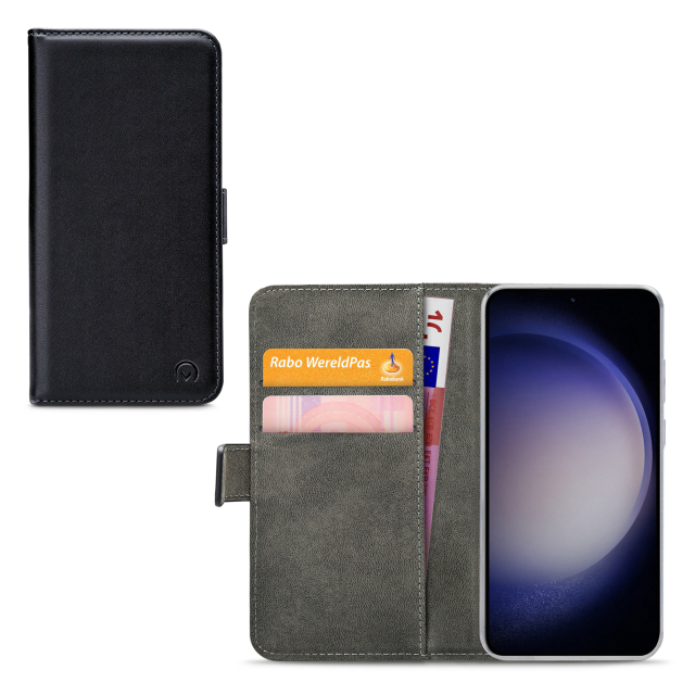 Mobilize Classic Gelly Wallet Book Case Samsung Galaxy S23 5G Black - Afbeelding 1