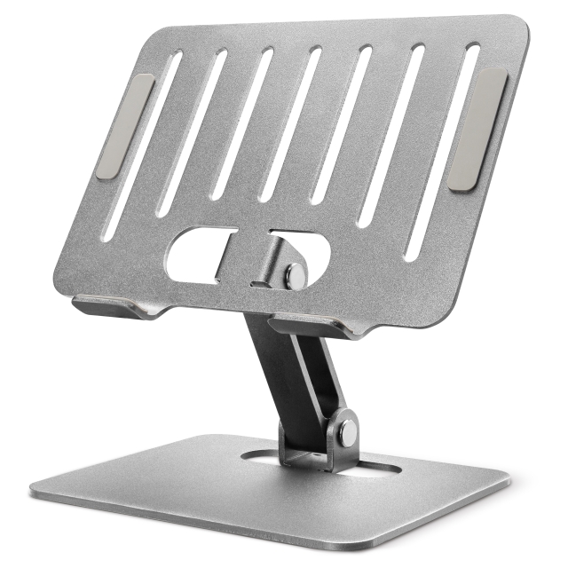Mobilize Foldable Aluminium Tablet Stand Silver - Afbeelding 1