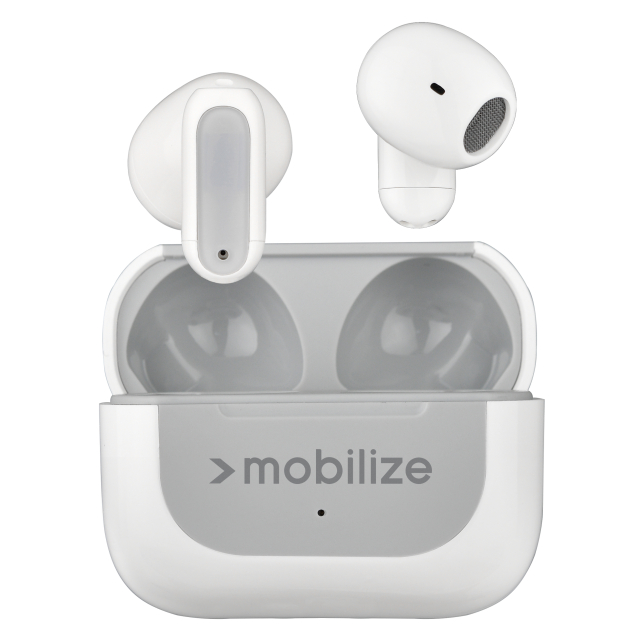 Mobilize Bluetooth TWS Earbuds Mini White - Afbeelding 1
