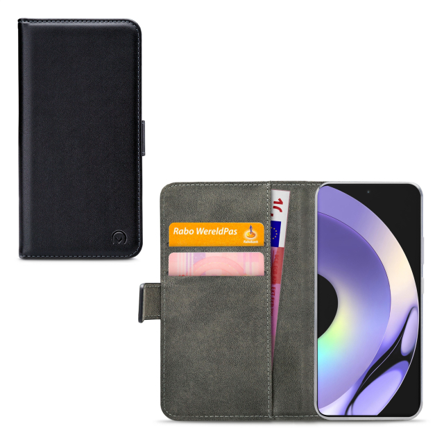 Mobilize Classic Gelly Wallet Book Case realme 10 Pro+ 5G Black - Afbeelding 1