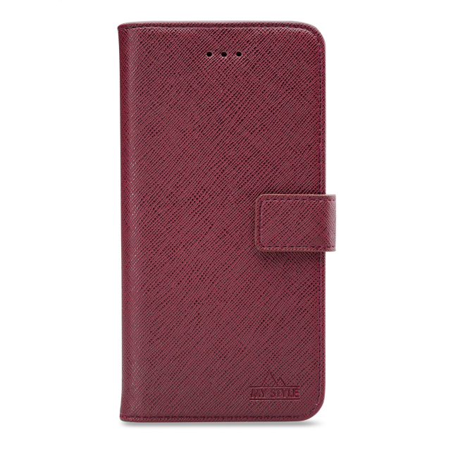 My Style Flex Wallet for Apple iPhone 15 Pro Max Bordeaux - Afbeelding 1