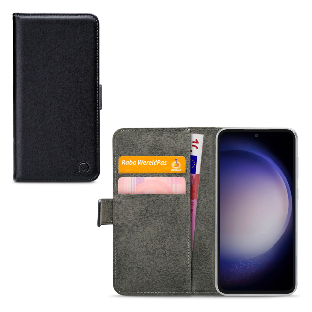 Mobilize Classic Gelly Wallet Book Case Samsung Galaxy S23 FE 5G Black - Afbeelding 1