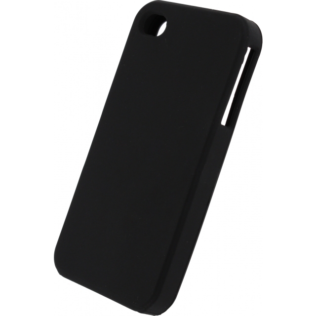 Xccess Silicone Case Apple iPhone 4 Black - Afbeelding 1