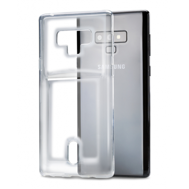 Xccess TPU Card Case Samsung Galaxy Note9 Transparent Clear - Afbeelding 1