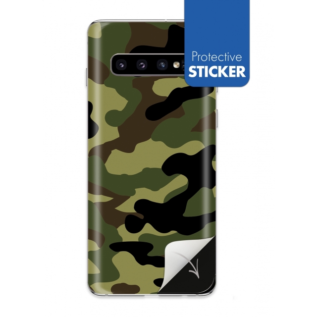 My Style PhoneSkin For Samsung Galaxy S10 Military Camouflage - Afbeelding 1