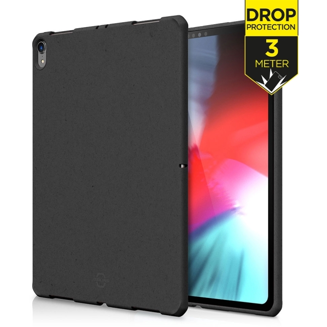 ITSKINS Level 2 FeroniaBio for Apple iPad Pro 11 2018 Black - Afbeelding 1