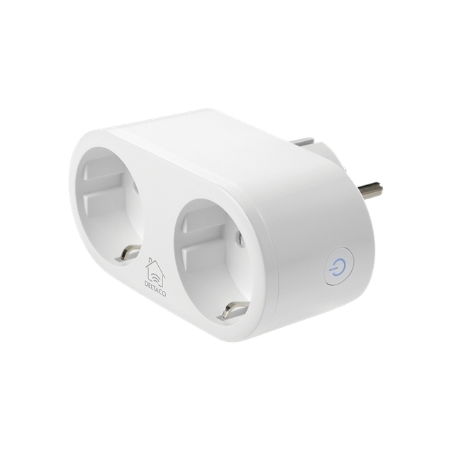 SH-P02E DELTACO SMART HOME Power Switch White - Afbeelding 1