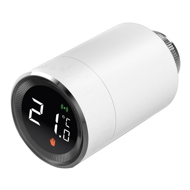 Alecto Smart Zigbee Radiator Thermostat White - Afbeelding 1