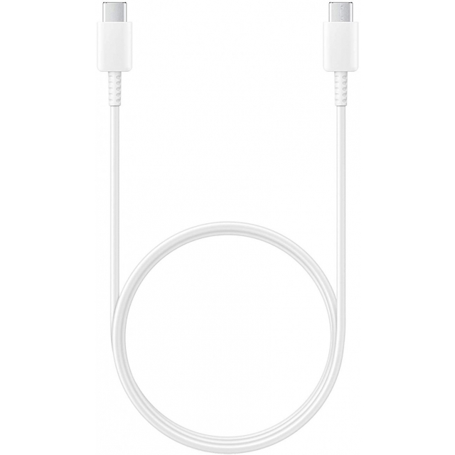 EP-DN980 Samsung Charge/Sync Cable USB-C to USB-C 1m. White Bulk - Afbeelding 1