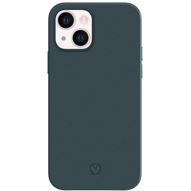 Valenta Leather Back Cover Snap Luxe Apple iPhone 13 Mini Blue - Afbeelding 1