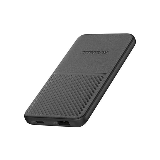 OtterBox Dual Port Power Bank 5000 mAh 12W Black - Afbeelding 1