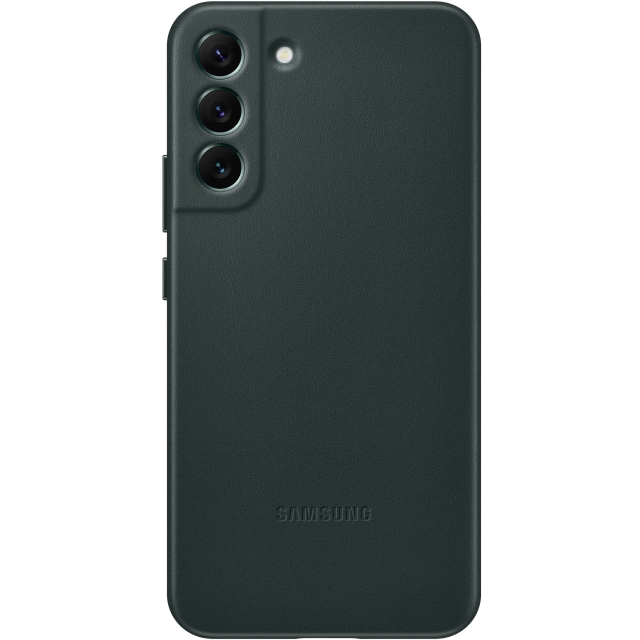 EF-VS906LGEGWW Samsung Leather Cover Galaxy S22+ 5G Forest Green - Afbeelding 1