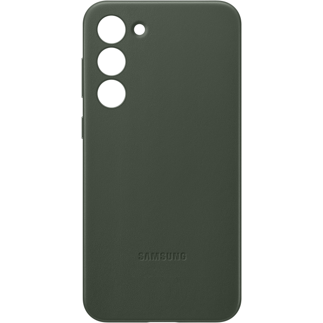 EF-VS916LGEGWW Samsung Leather Cover Galaxy S23+ 5G Green - Afbeelding 1