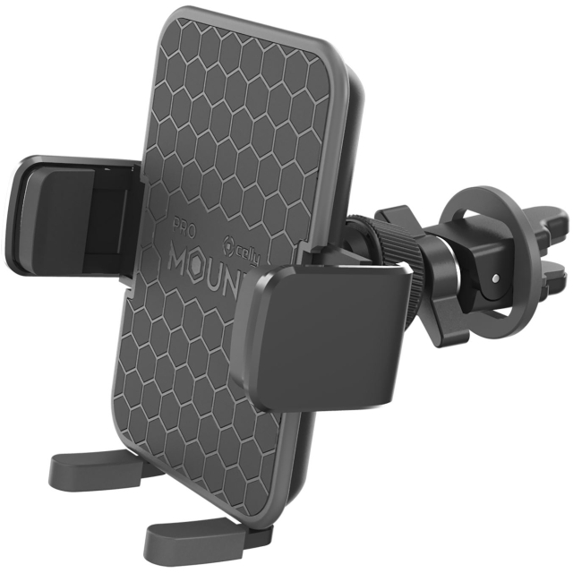 Celly MountVentPlus Universal Car Holder Black - Afbeelding 1