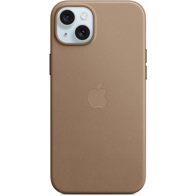 MT473ZM/A Apple FineWoven Case with MagSafe iPhone 15 Plus Taupe - Afbeelding 1