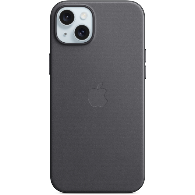 MT423ZM/A Apple FineWoven Case with MagSafe iPhone 15 Plus Black - Afbeelding 1