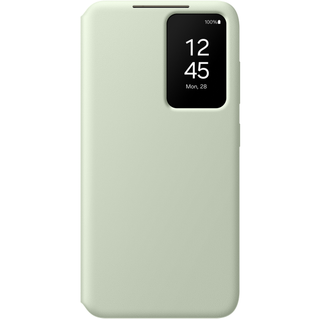 EF-ZS921CGEGWW Samsung Smart View Wallet Case Galaxy S24 5G Light Green - Afbeelding 1
