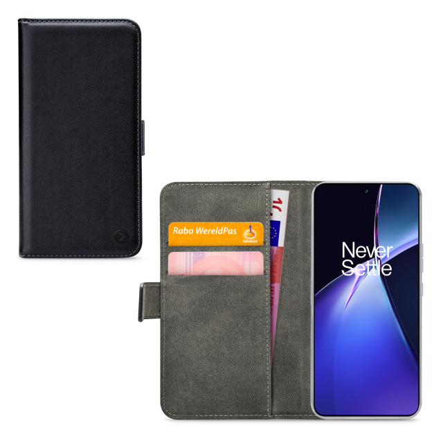 Mobilize Classic Gelly Wallet Book Case OnePlus Nord CE4 Black - Afbeelding 1