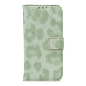 My Style Flex Wallet for Apple iPhone 16 Plus Green Leopard