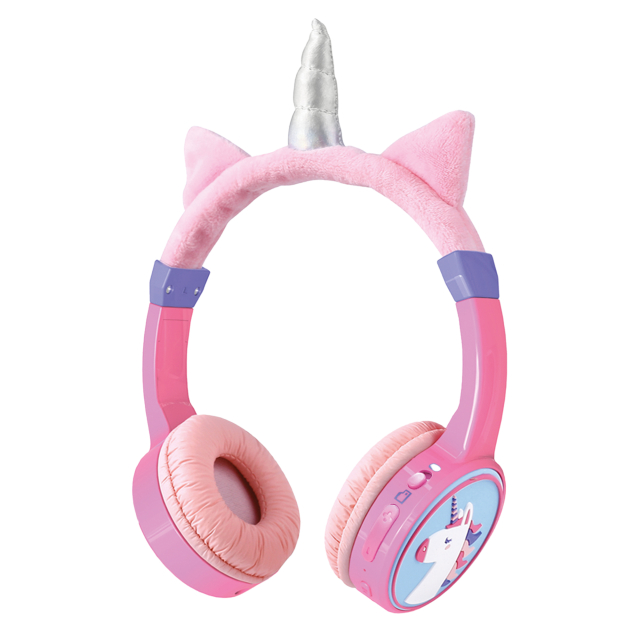 Mobilize Wireless/Wired Over Ear Kids Headphone 85dB Unicorn - Afbeelding 1