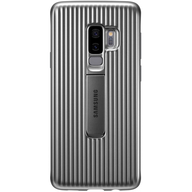 EF-RG965CSEGWW Samsung Protective Standing Cover Galaxy S9+ Silver - Afbeelding 1