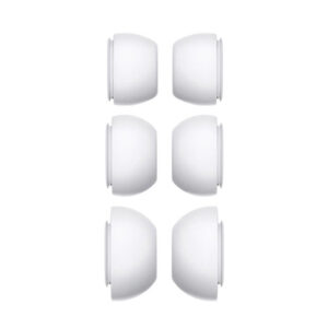 Xccess Silicon Replacement Ear Tips for Airpod Pro 1/2 Size S/M/L (3 Pair) White