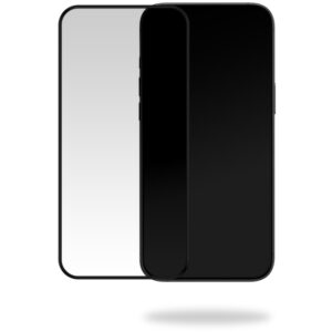 Mobilize Glass Screen Protector - Black Frame - Apple iPhone 15 Plus/16 Plus