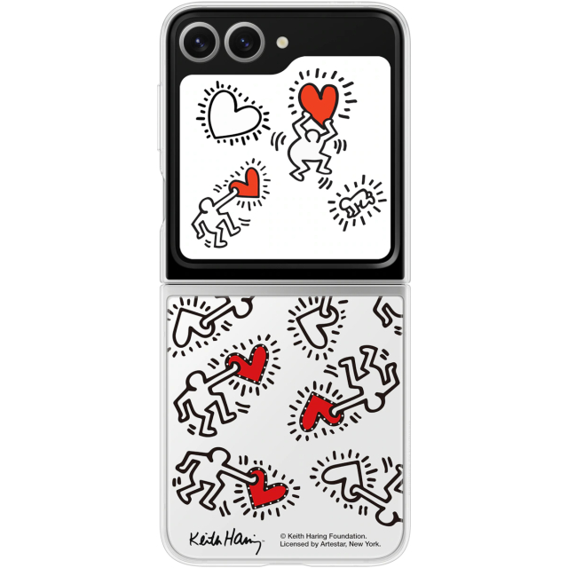 EF-ZF741CWEGWW Samsung Flipsuit Case Galaxy Z Flip6 Clear/White - Afbeelding 1
