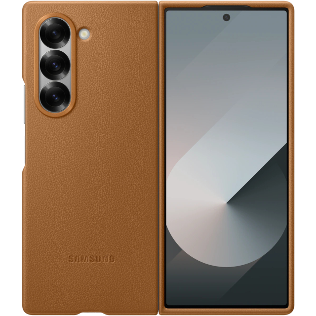 EF-VF956PAEGWW Samsung KindSuit Case Galaxy Z Fold6 Tan - Afbeelding 1