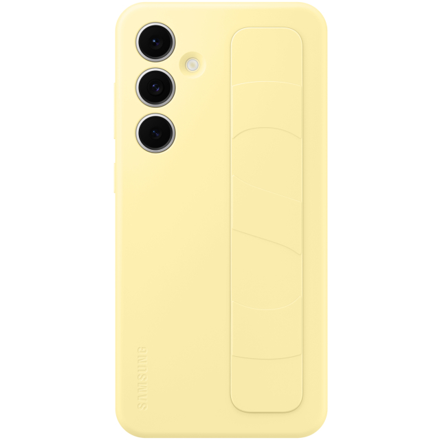EF-GS721CYEGWW Samsung Standing Grip Case Galaxy S24 FE 5G Yellow - Afbeelding 1