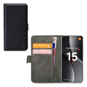 Mobilize Classic Gelly Wallet Book Case Xiaomi 15 Ultra Black