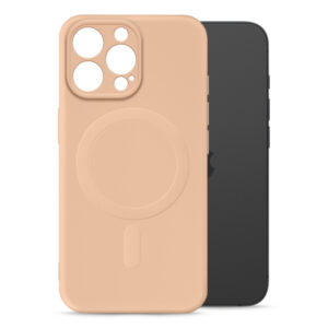 My Style Protective Flex Magsafe Compatible Case for Apple iPhone 15 Pro Soft Pink