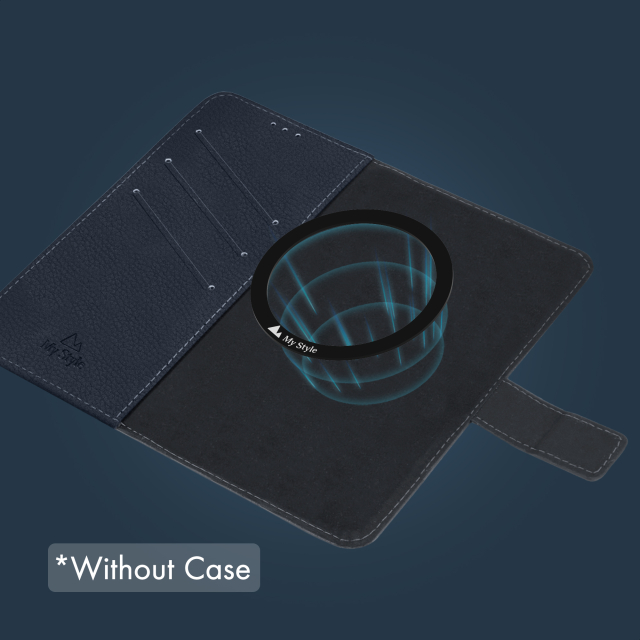 My Style Universal MagSafe Compatible Wallet - Midnight Blue 6.7" (Without Case) - Afbeelding 1